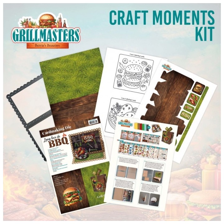 (BBCMK10001)Berrie’s Beauties - Craft Moments Kit - Grillmasters