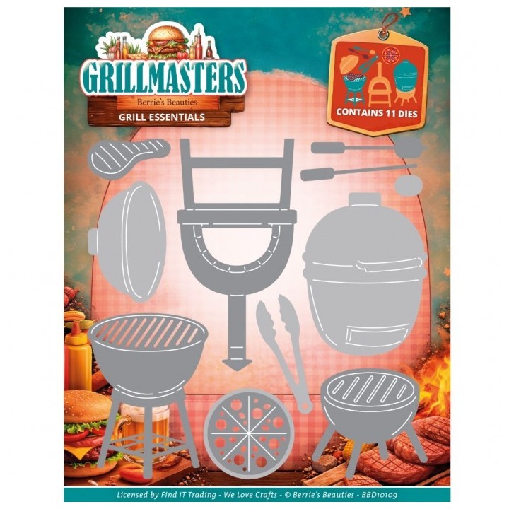 (BBD10109)Dies - Berries Beauties - Grillmasters - Grill Essentials