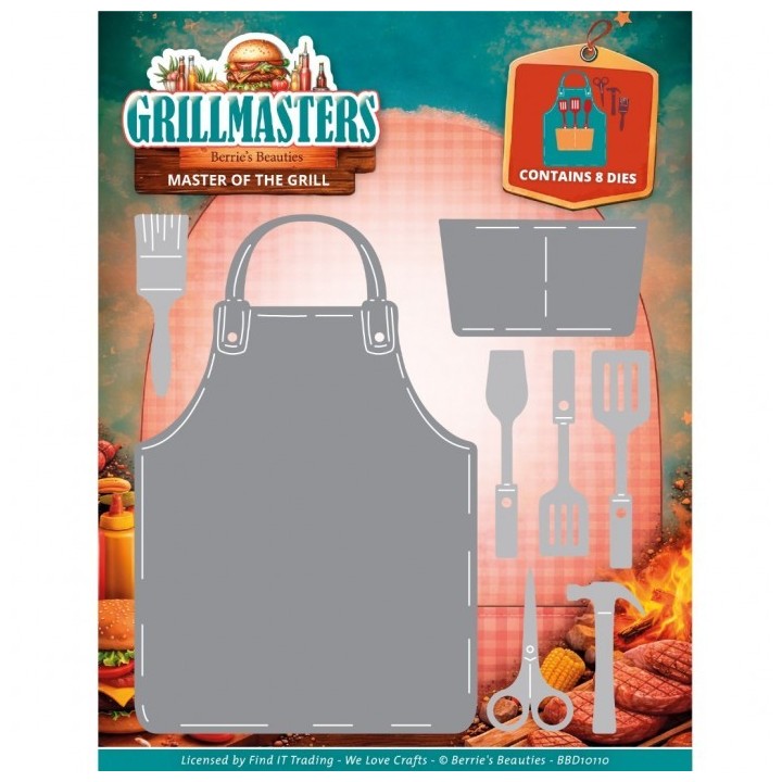 (BBD10110)Dies - Berries Beauties - Grillmasters - Master of the Grill