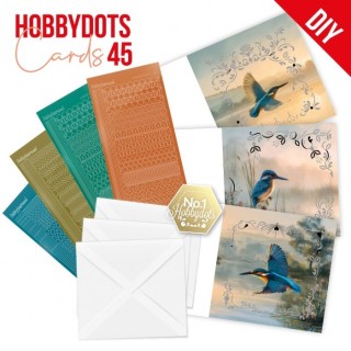 (DODOPP045)Hobbydots Cards 45 - Kingfisher