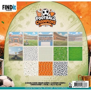 (BBPP10050)Paperpack - Find It Collection - Football Champions 15,2 x 15,2 cm