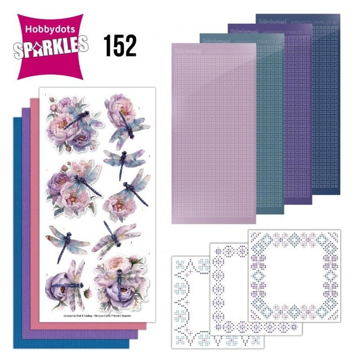 (SPDO152)Sparkles 152 - Dragonflies