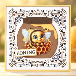 (BBD10111)Dies - Berries Beauties - Sweet Honey Bees - Honey Pot Delight