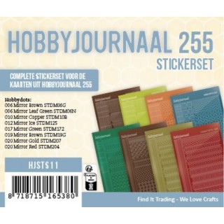 (HJSTS11)Stickerset Hobbyjournaal 255
