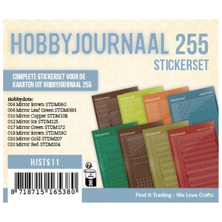 (HJSTS11)Stickerset Hobbyjournaal 255