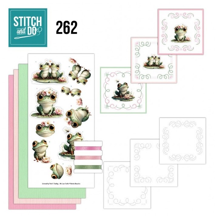 (STDO262)Stitch and Do 262 - Cute Animals