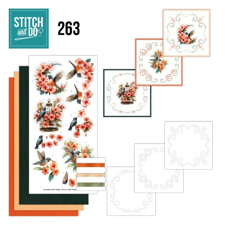 (STDO263)Stitch and Do 263 - Blooming Harmony