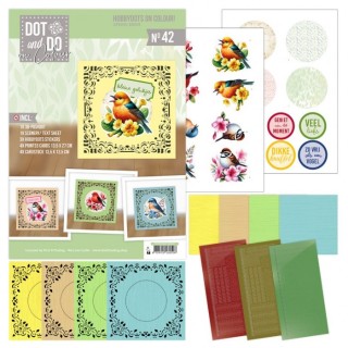 (DODOOC10042)Hobbydots on Colour 42 - Spring Animals