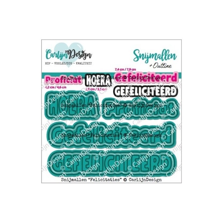 (CDSN-0263)CarlijnDesign Dies Dies Felicitaties