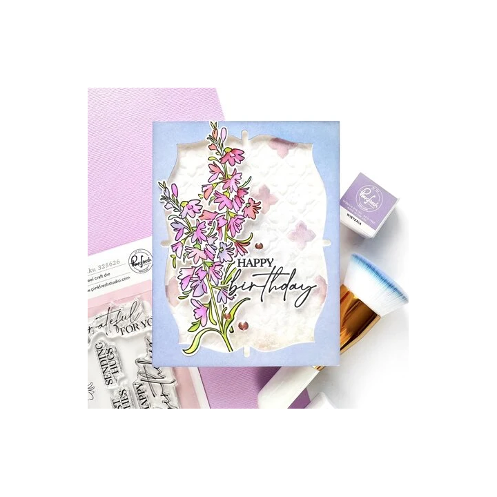 (325626)Pinkfresh Studio Sunlit Manor Die Cardinal Kiss by Manushree Mishra