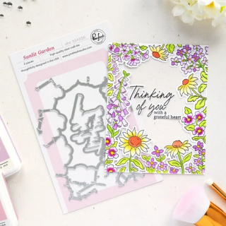 (324326)Pinkfresh Studio Sunlit Manor Die Sunlit Garden by Inna Moreva