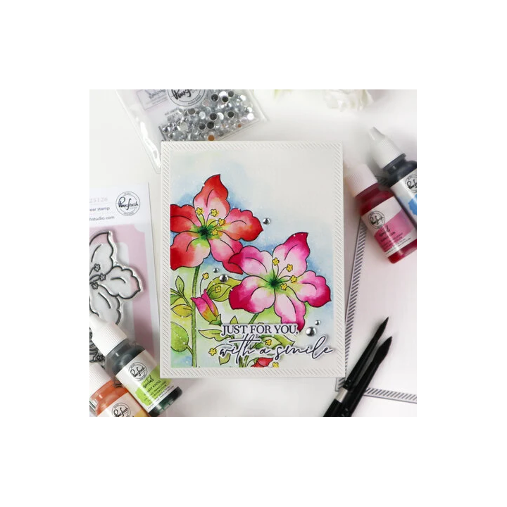 (325426)Pinkfresh Studio Sunlit Manor Press Plate Bloom & Buds by Inna Moreva