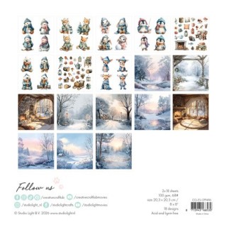 (CCL-ES-CPP496)Studio Light Collage paper pad By the Lake Essentials n° 496