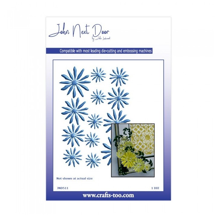 (JND511)John Next Door Cutting Die Tatty Gerbera