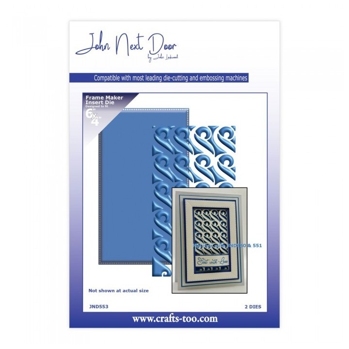 (JND553)John Next Door Cutting Die Making Waves Inserts