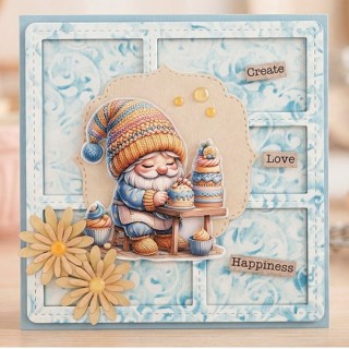 (BBD10115)Dies - Berries Beauties - Happy Gnomes - Little Frames