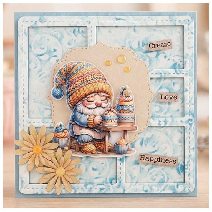 (BBD10115)Dies - Berries Beauties - Happy Gnomes - Little Frames