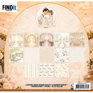 (BBPP10051)Find It Collection - Paperpack - Wedding Elegance - 15,2 x 15,2 cm