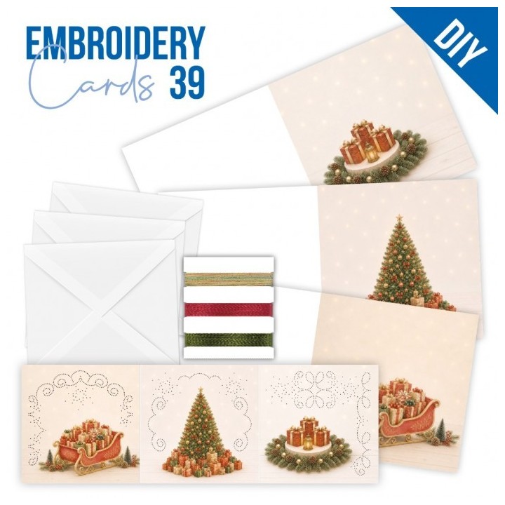 (STDOPP039)Stitch and Do Cards 39 - Christmas Presents