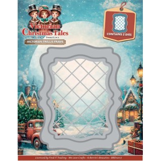Dies - Berries Beauties - Victorian Christmas Tales - Victorian Trellis Frame