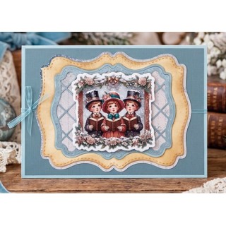 Dies - Berries Beauties - Victorian Christmas Tales - Victorian Trellis Frame