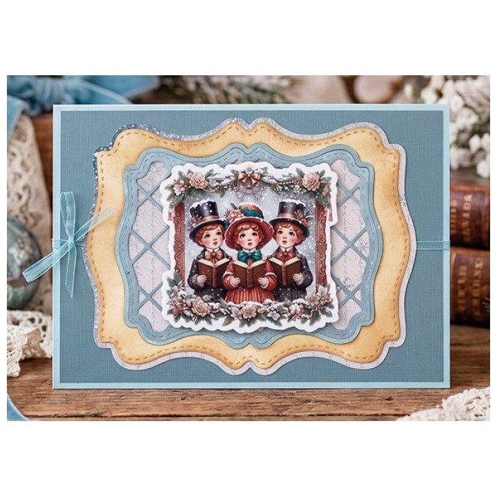 Dies - Berries Beauties - Victorian Christmas Tales - Victorian Trellis Frame