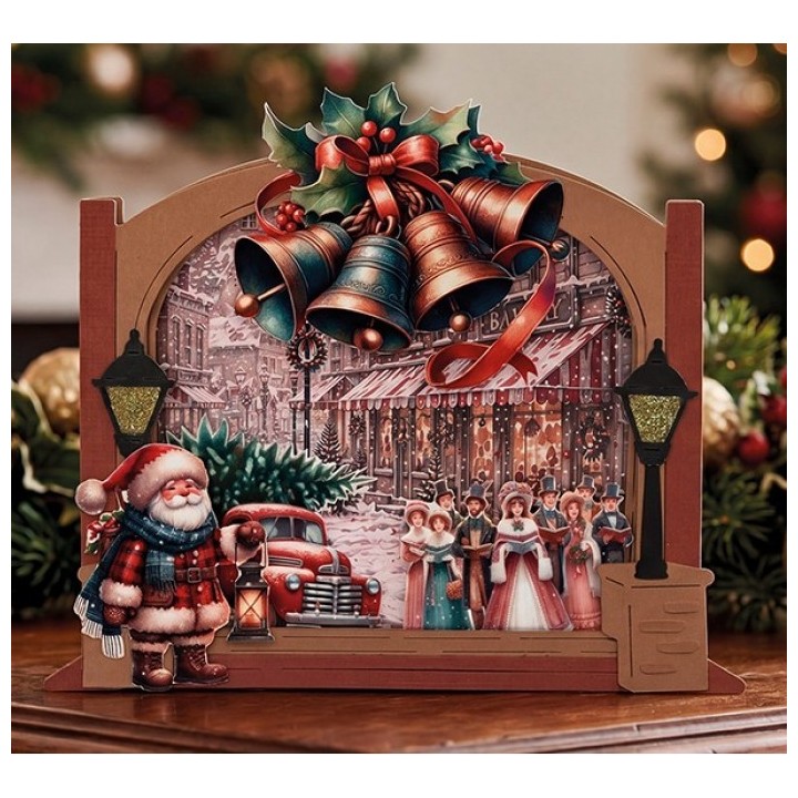(BBD10119)Dies - Berries Beauties - Victorian Christmas Tales - A Winter Street Scene