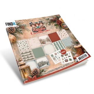 (BBPP10045)Paperpack - Berries Beauties - Victorian Christmas Tales 20 x 20 cm