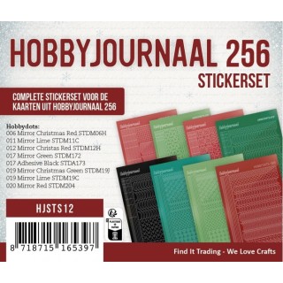 (HJSTS12)Stickerset Hobbyjournaal 256
