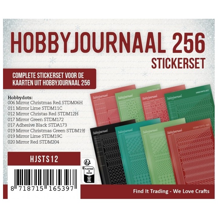 (HJSTS12)Stickerset Hobbyjournaal 256