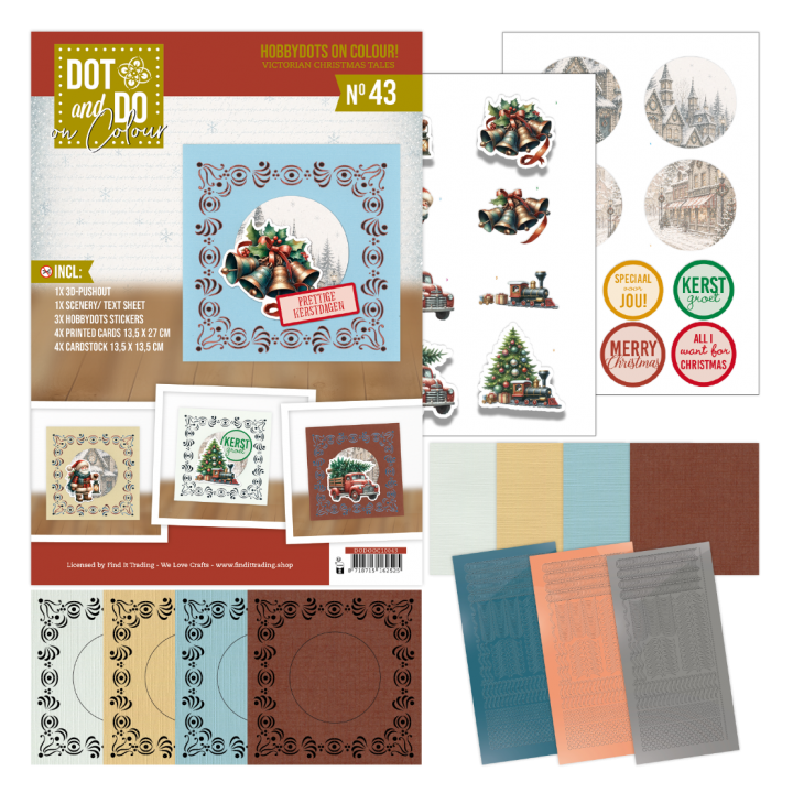 (DODOOC10043)Hobbydots on Colour 43 - Victorian Christmas Tales