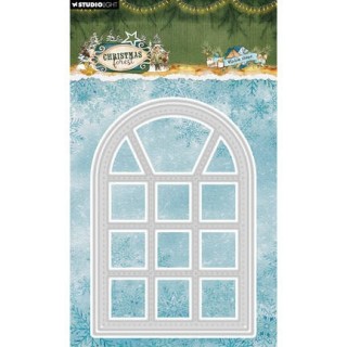 (SL-CF-CD1112)StudioLight Dies – Window Shape Christmas Forest n° 1112