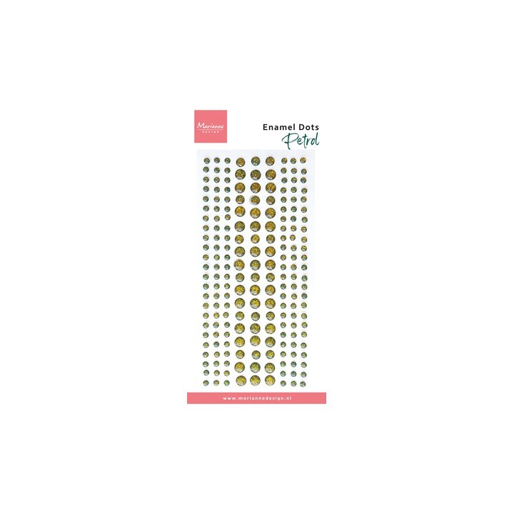 (PL4543)Marianne Design Sparkling dots - Pétrole
