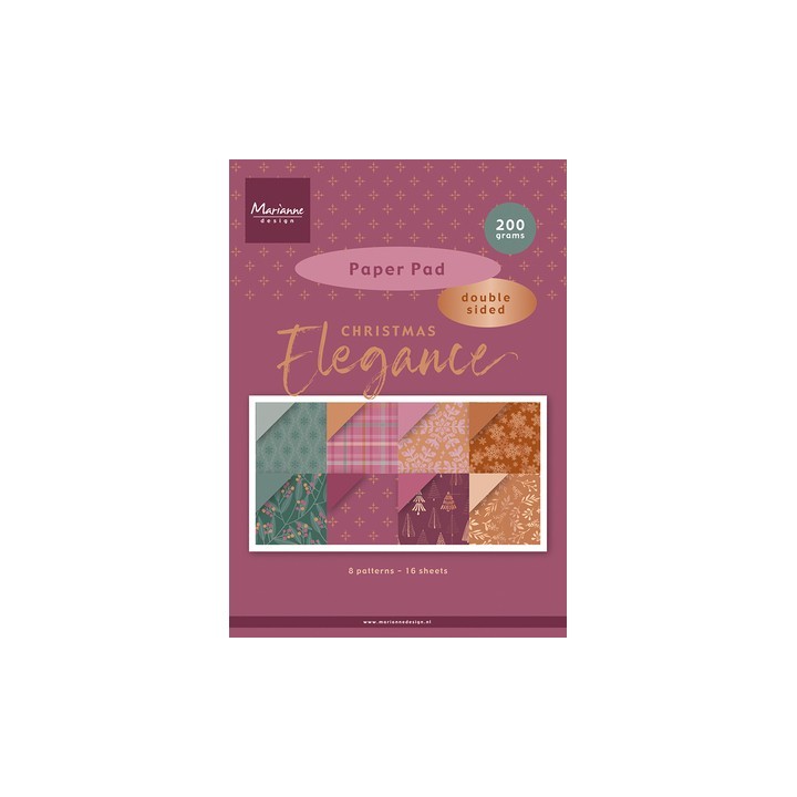 (PK9223)Pretty Papers Christmas Elegance A4