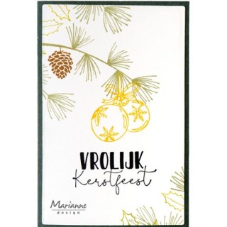 (CS1200)Clear stamp Silhouette Art Ornaments