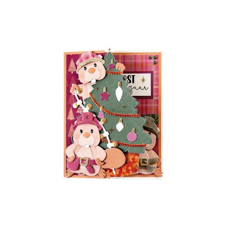 (LR0964)Creatables Candle Christmas Tree (L)