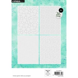 (SL-CF-VPP479)Studio light Vellum Paper Pad Backgrounds Christmas Forest no. 479