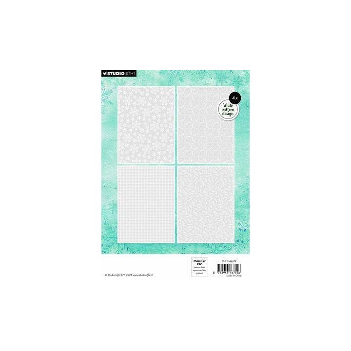 (SL-CF-VPP479)Studio light Vellum Paper Pad Backgrounds Christmas Forest no. 479