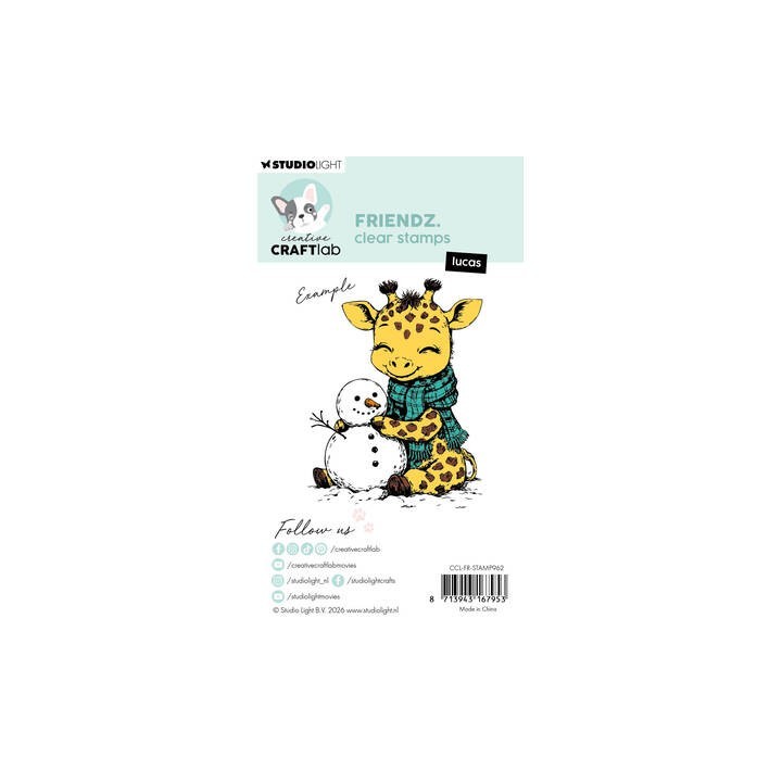 (CCL-FR-STAMP962)Studio light Stamp Lucas Friendz n° 962