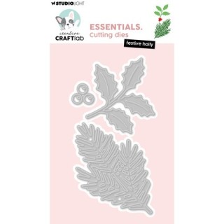 (CCL-ES-CD1121)StudioLight Dies – Festive Holly Essentials n° 1121