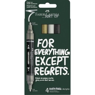 (186010)Faber Castell Acrylmarker FC Multimark - Classics