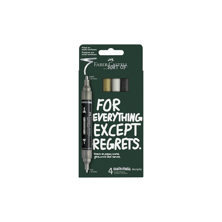 (186010)Faber Castell Acrylmarker FC Multimark - Classics