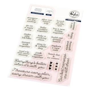 (310225)Pinkfresh Studio Artful Foundations Stamp Little Things With You