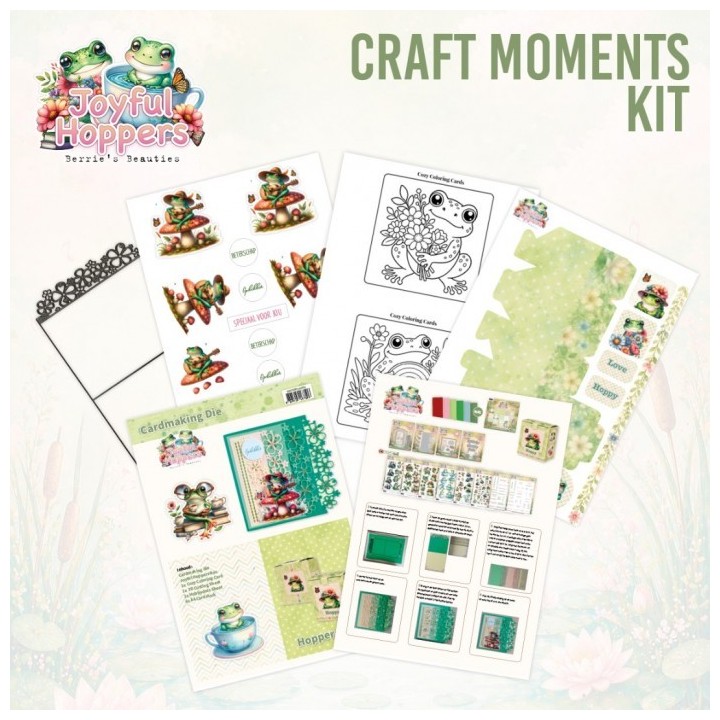 (BBCMK10003)Berrie’s Beauties - Craft Moments Kit - Joyful Hoppers 4K