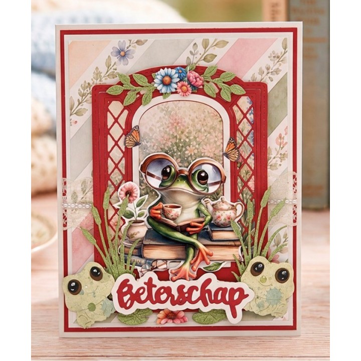 (BBD10120)Dies - Berries Beauties - Joyful Hoppers - River Scene Window