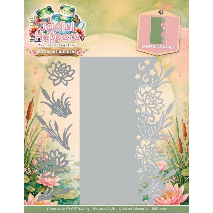 (BBD10121)Dies - Berries Beauties - Joyful Hoppers - Pondside Borders