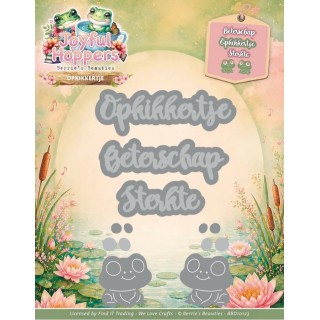 (BBD10123)Dies - Berries Beauties - Joyful Hoppers - Opkikkertje