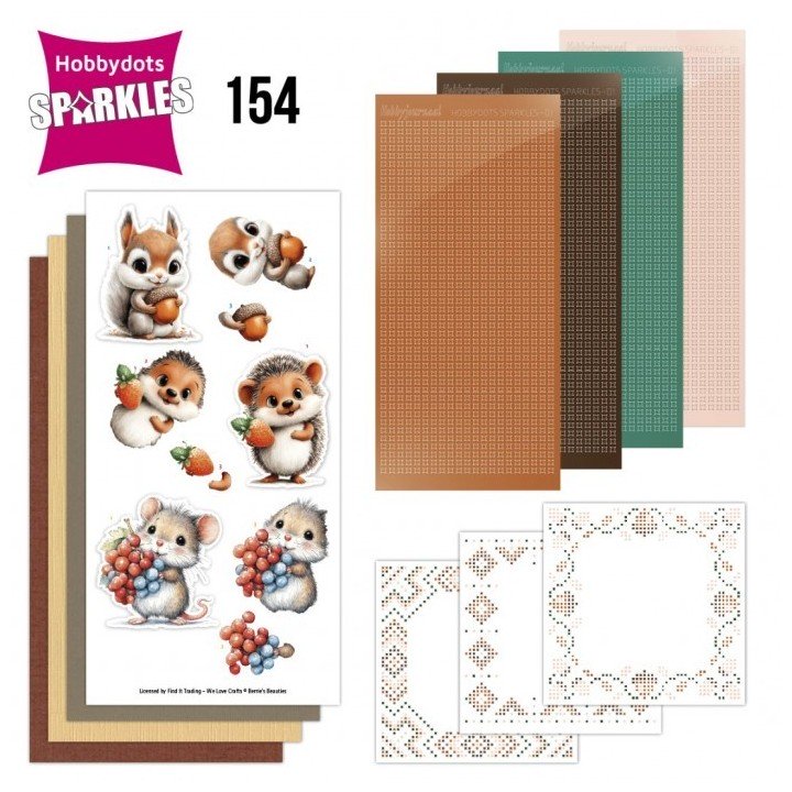 (SPDO154)Sparkles 154 - Cute Animals