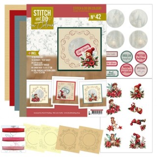 (STDOOC10042)Stitch and do on Colour 42 - Fairy Christmas