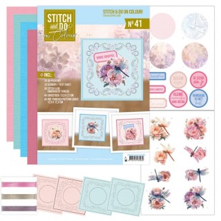 (STDOOC10041)Stitch and DO on Colour 41 - Dragonflies